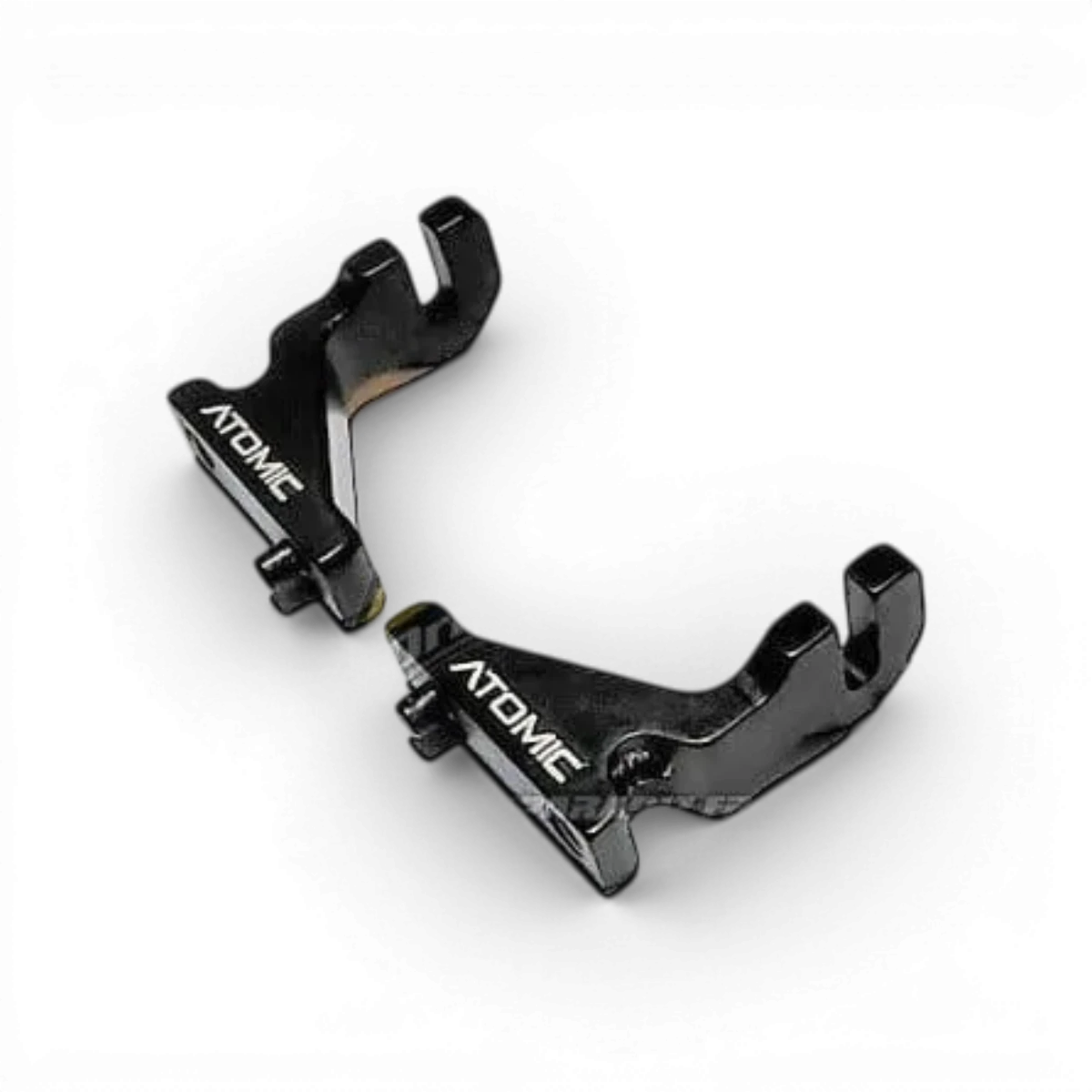 Support latéral de carrosserie en laiton pour DRZV2, pièce détachée compatible avec Atomic RC Mini, solide et précis.
