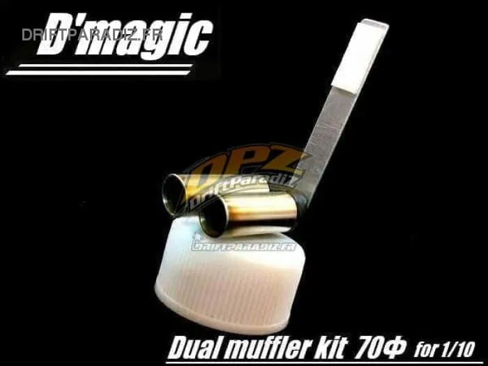 Duale Auspuffe 70Φ- D-magic - DriftParadiZ