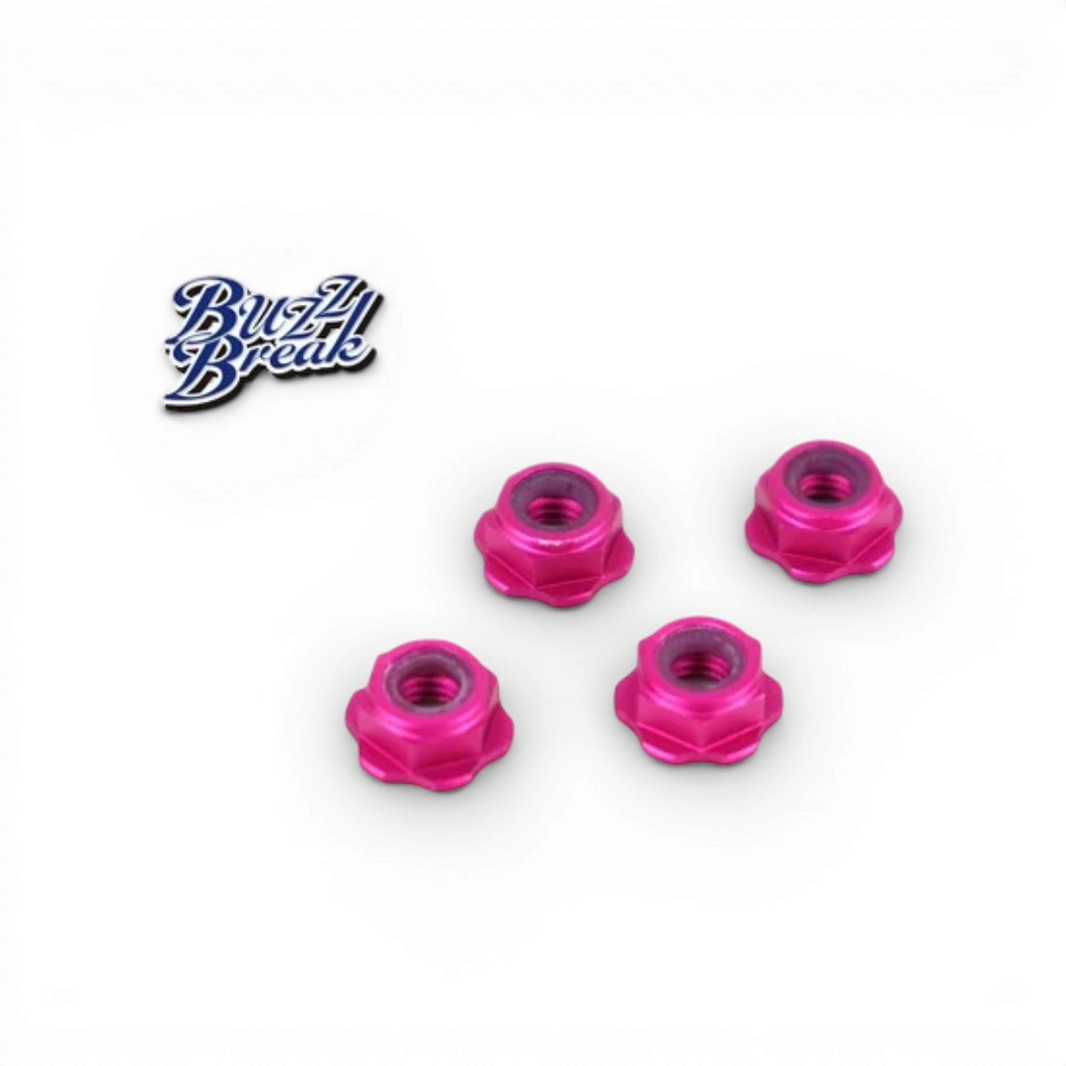 Écrous de roue BuzzBreak BB LOCK NUT, pièce détachée violette pour fixation de roue, marque BuzzBreak.