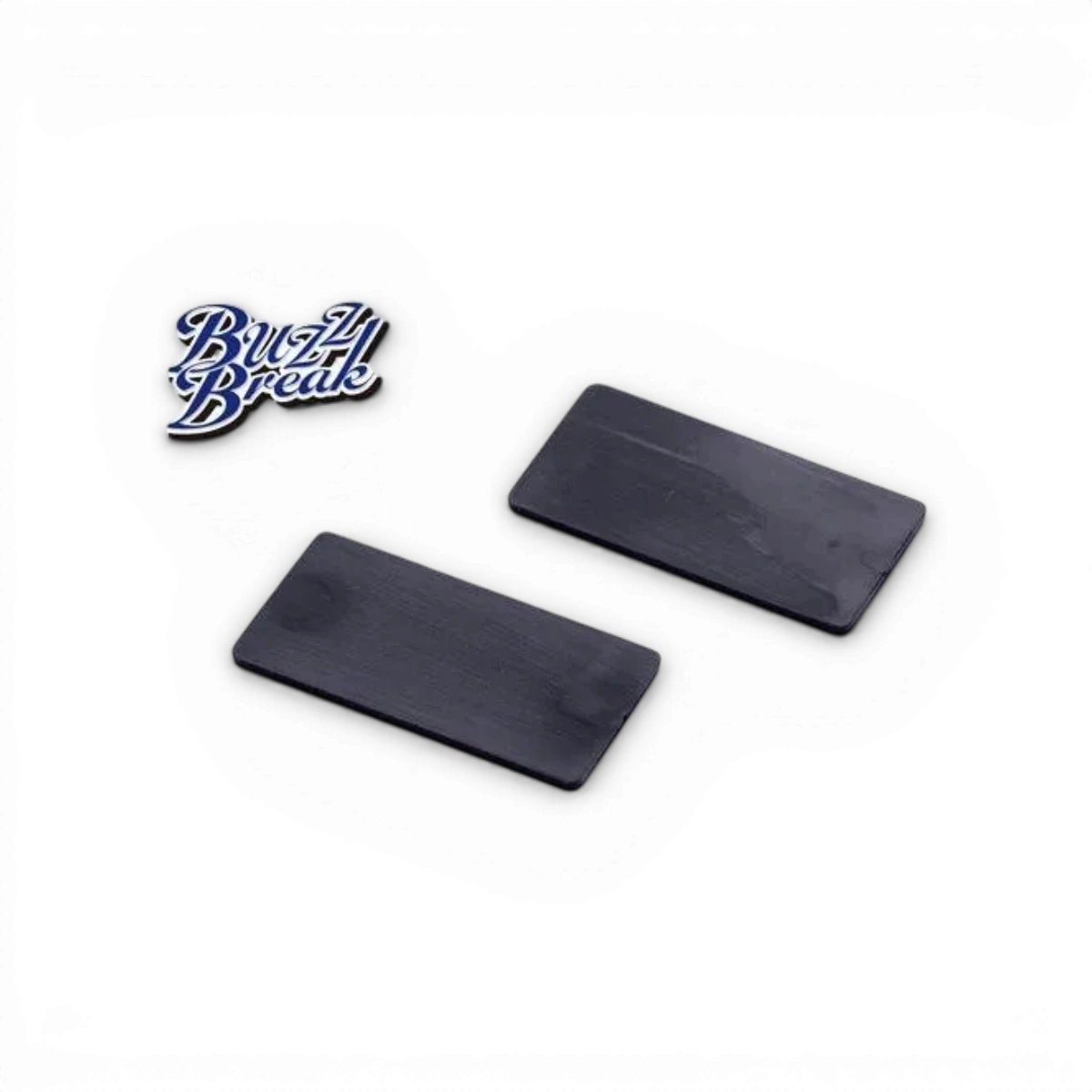 Ensemble de rétroviseurs de type A avec plaques d'immatriculation pour personnalisation, marque BuzzBreak, design driftparadiz.