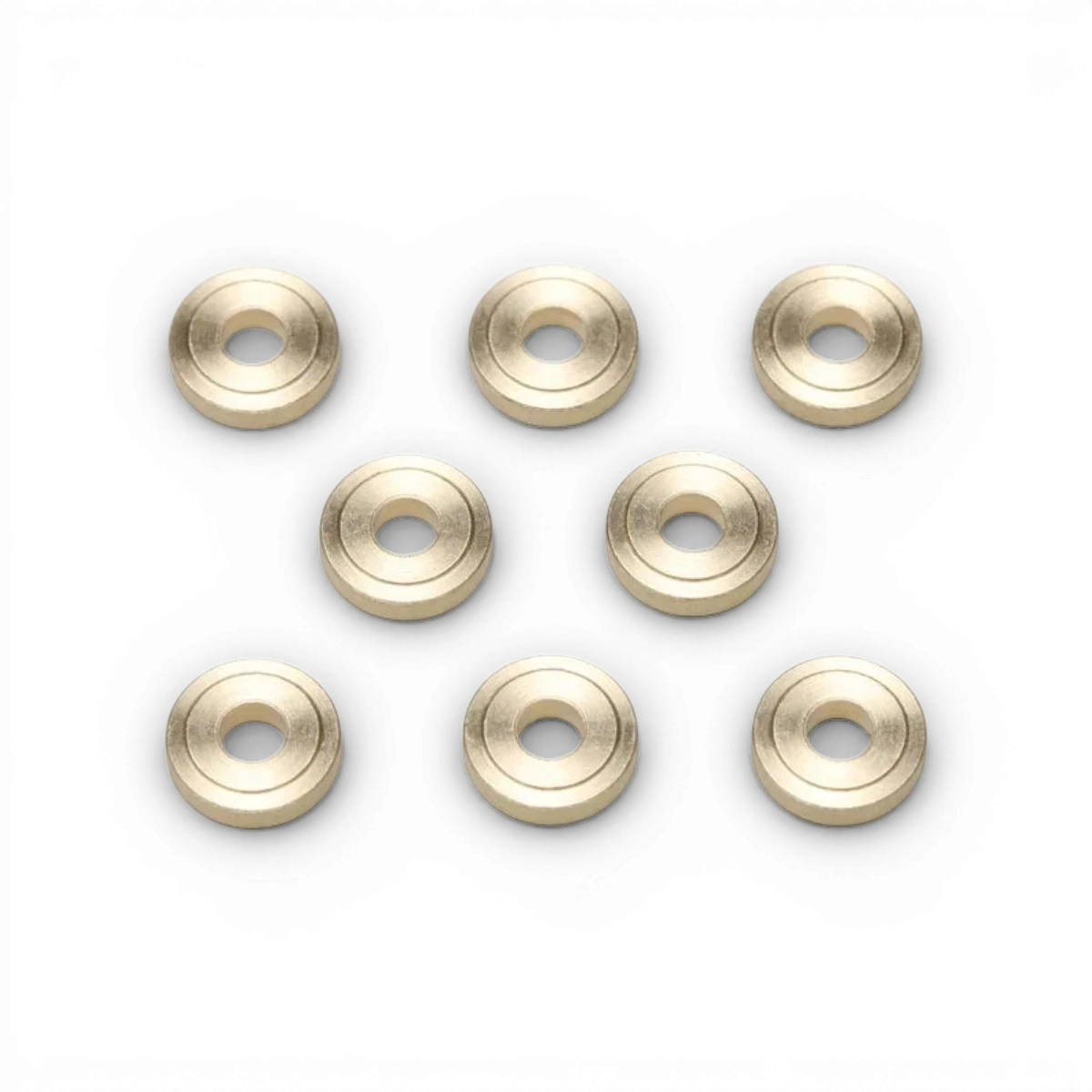 Entretoise laiton de haute précision 3×8×2.0 mm (8 pcs) – Yokomo – ZC-B3820 - DriftParadiZ