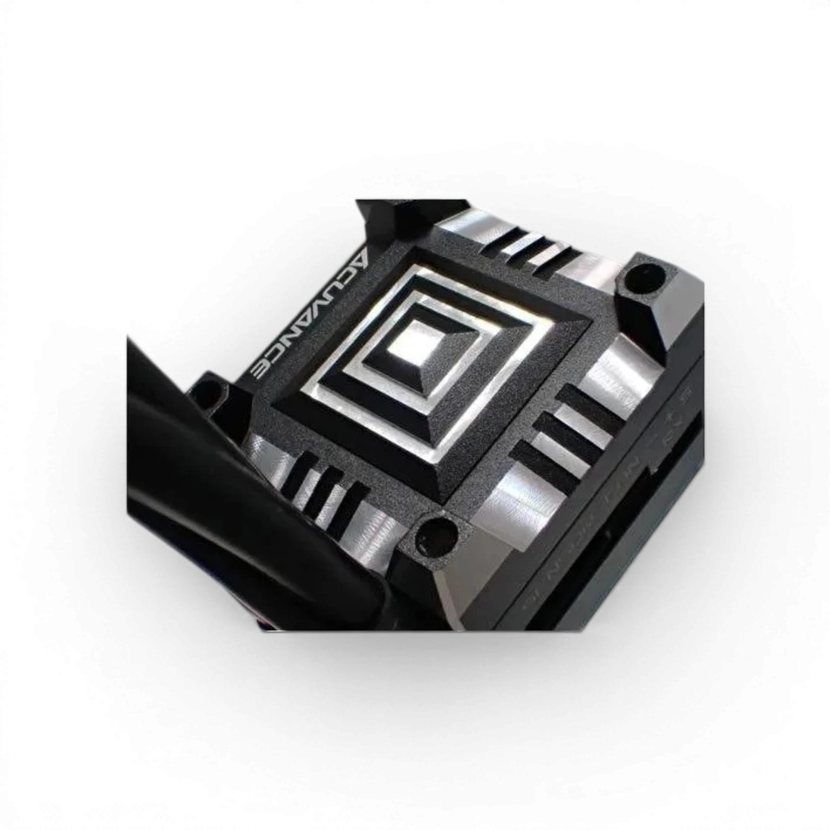 Electronique Esc RAD Noir édition Acuvance, image montrant l'appareil électronique noir avec design moderne et boutons de contrôle.