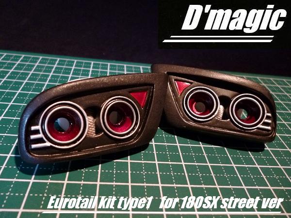 Euro tail kit type 1 (180SX) - D'magic - DriftParadiZ