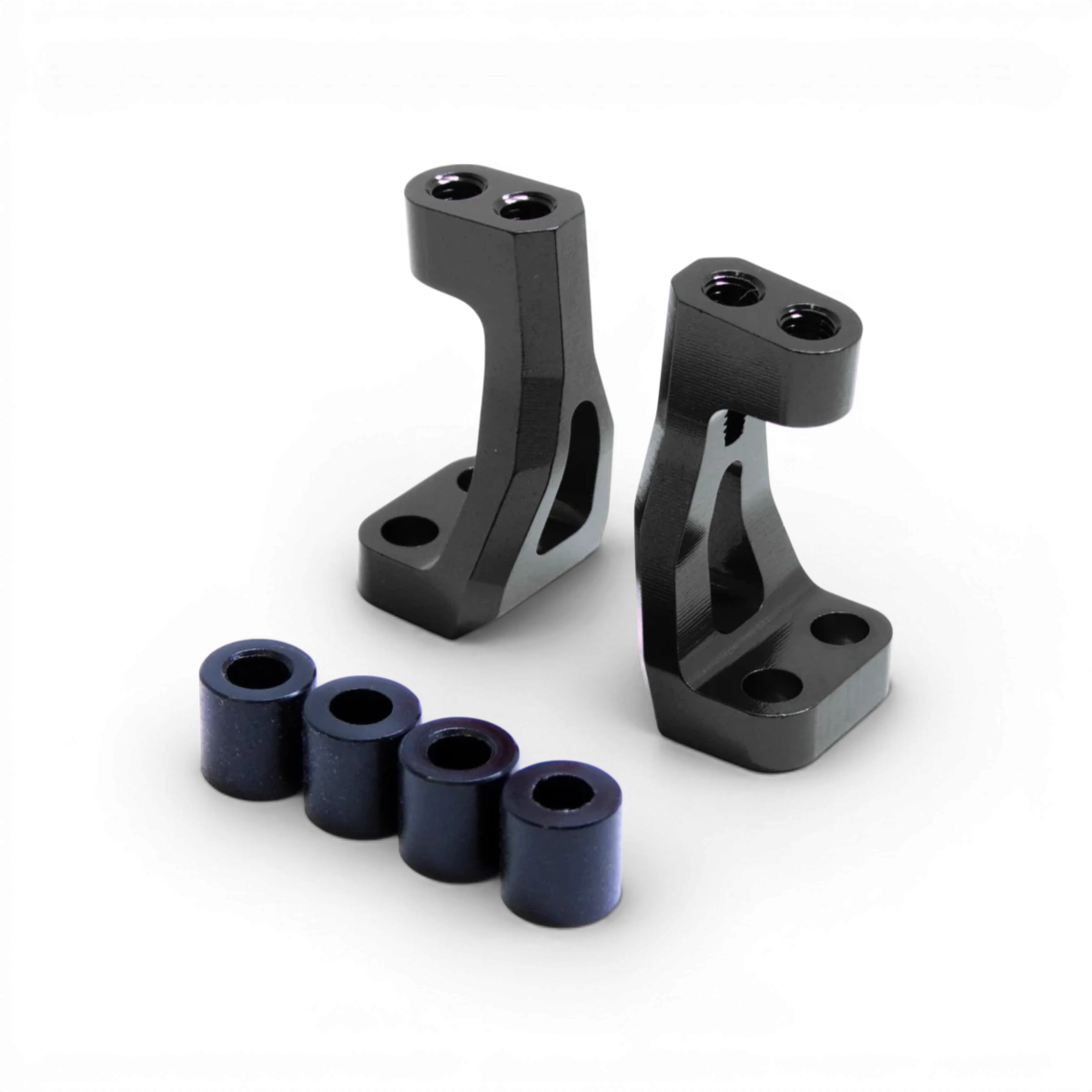 Extension haute pour fusée GX de Wrap-UP Next, en plastique noir, conçue pour améliorer la performance et la stabilité.