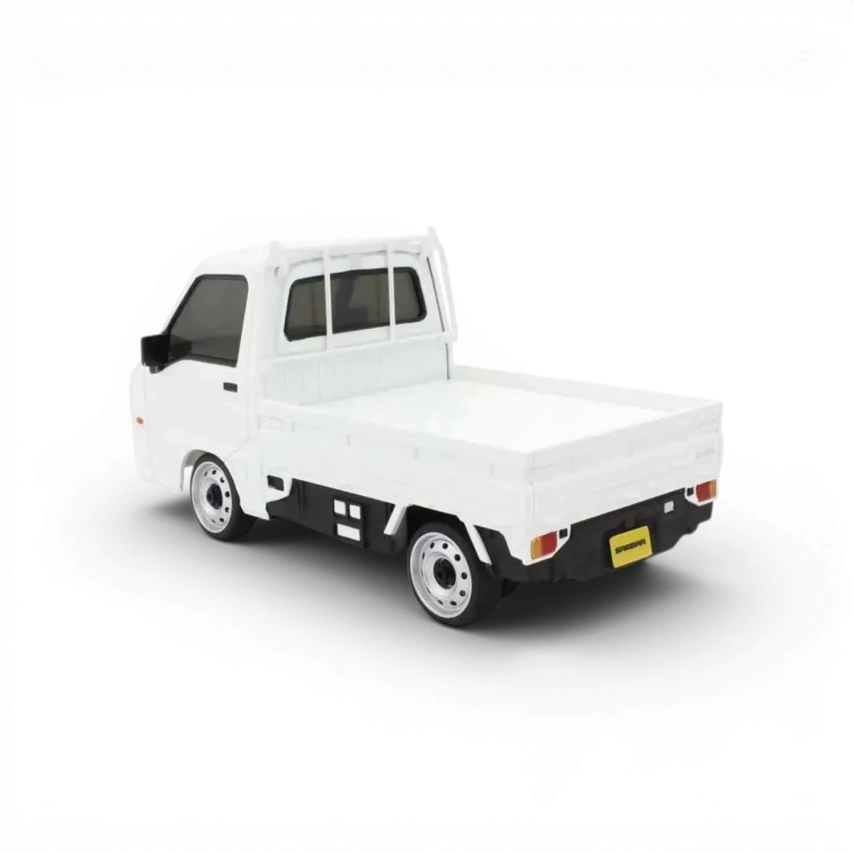 Carrosserie Kyosho FIRST MINI-Z 1:28 Subaru Sambar WH avec détails réalistes et finition précise.
