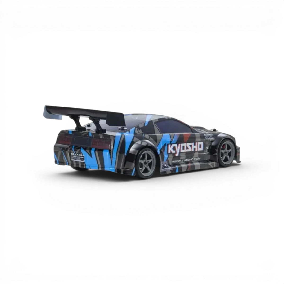 Voiture Ford Mustang GT-R 2005 Kyosho, carrosserie de modelisme, vue de face avec détails de la carrosserie.