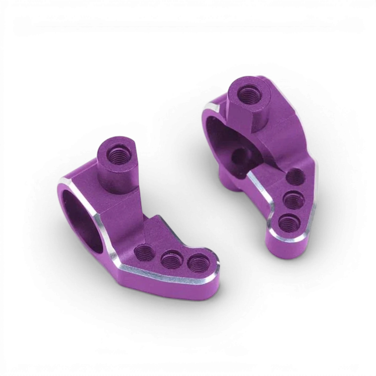 Pièces détachées fusée légère en aluminium de la série RD/SD de Team Yokomo, couleur rouge, pour voitures RC.