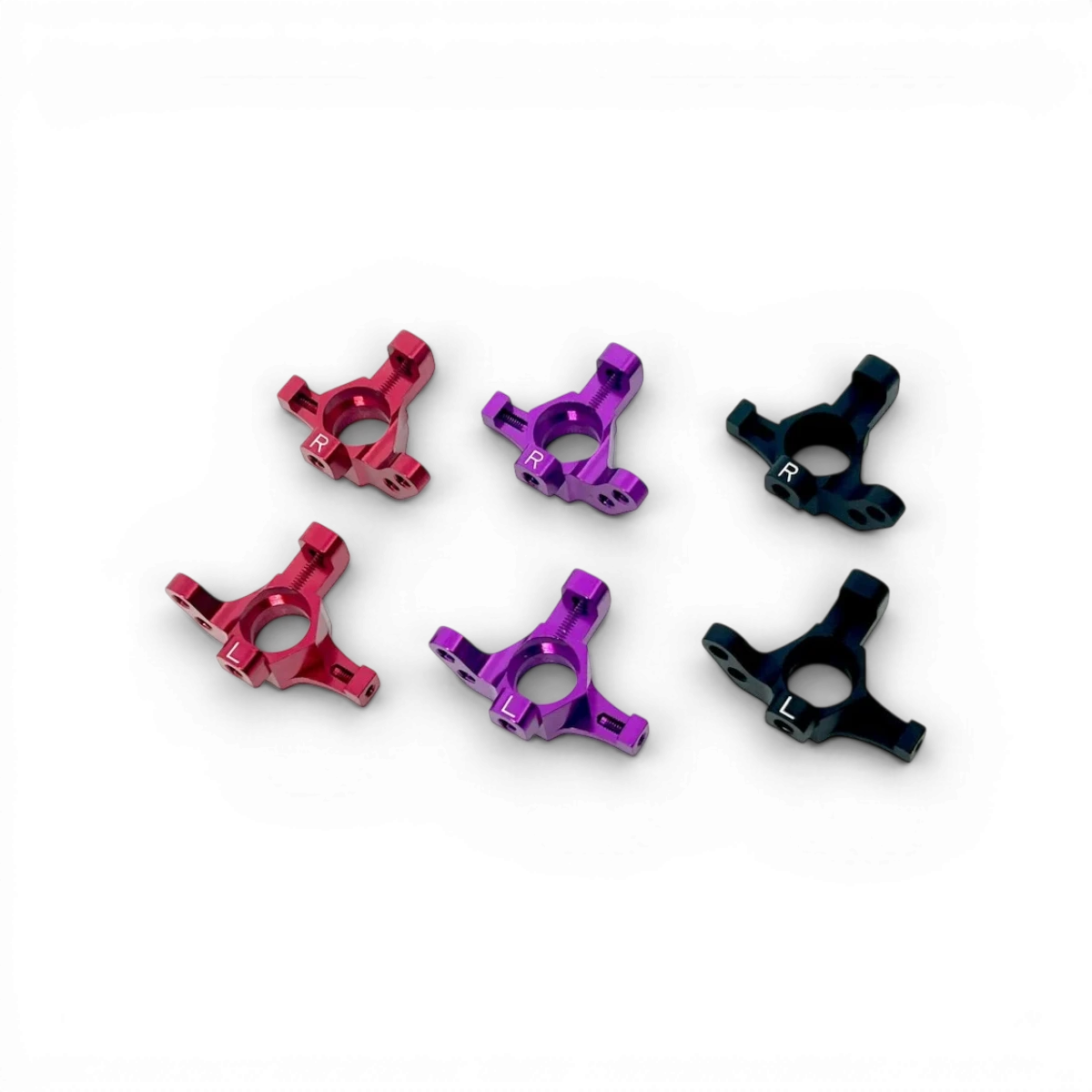 Fusees avant légères Ver.Y de la marque SHIBATA, pièces détachées pour voiture, visibles en image.