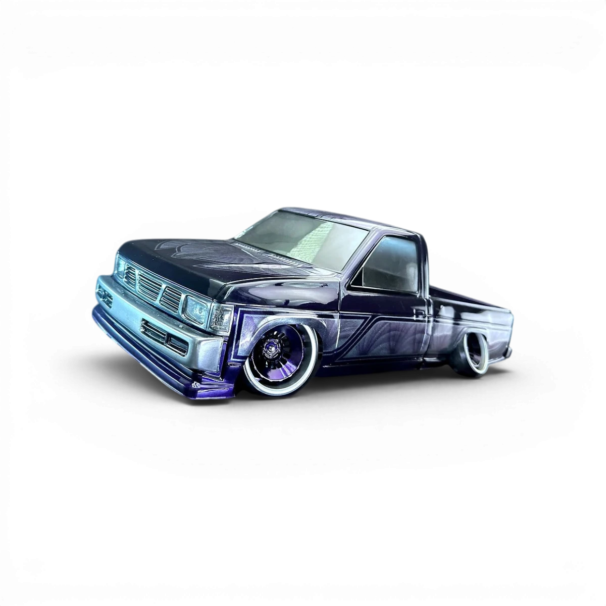 Roues Tetsujin gris argent avec cercles, bowler, centre disque violet chrome, lot de 2 pièces pour skateboard ou roller.