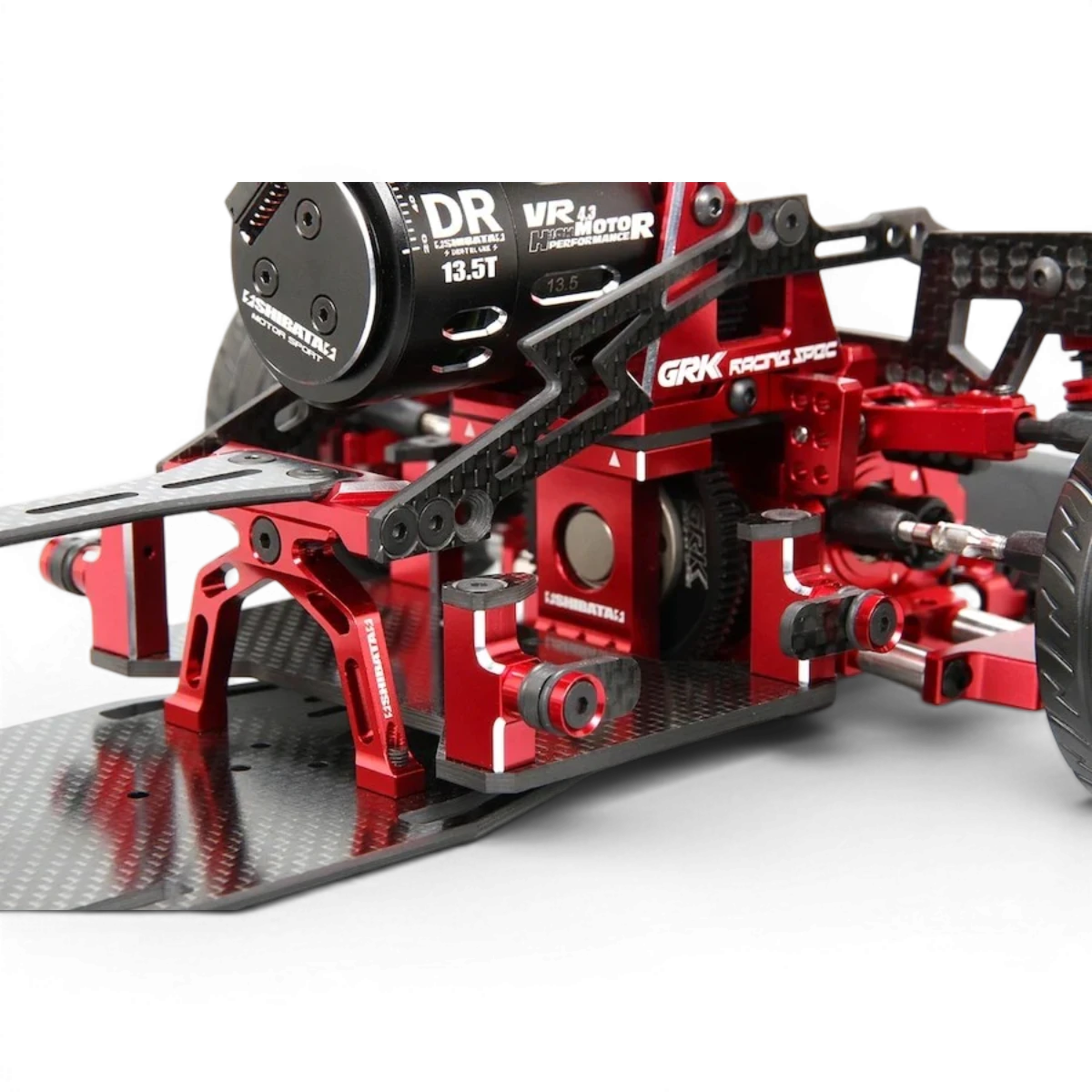 Châssis de conversion HRP GRK5R pour voiture de course SHIBATA, pièce détachée haute performance pour voitures de sport.