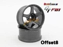 GT F01 wheel OFFSET 10 NOIR - RCART