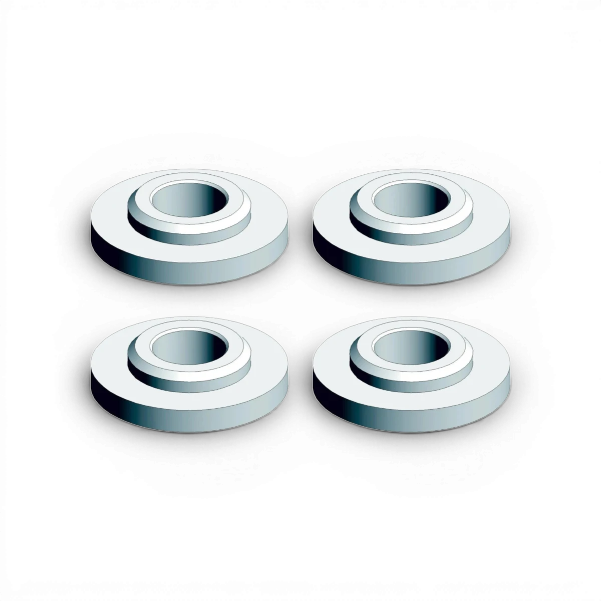 Guide d’Arbre d’Amortisseur SG V2 (4 pcs) - Warp-UP Next - DriftParadiZ