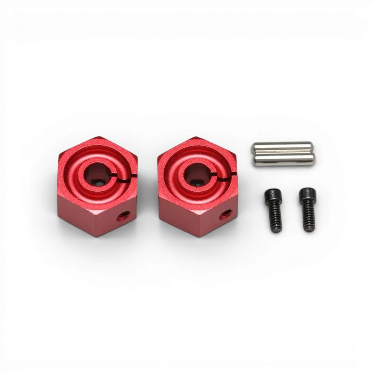 Hexagone 8mm Rouge aluminium - YOKOMO - DriftParadiZ
