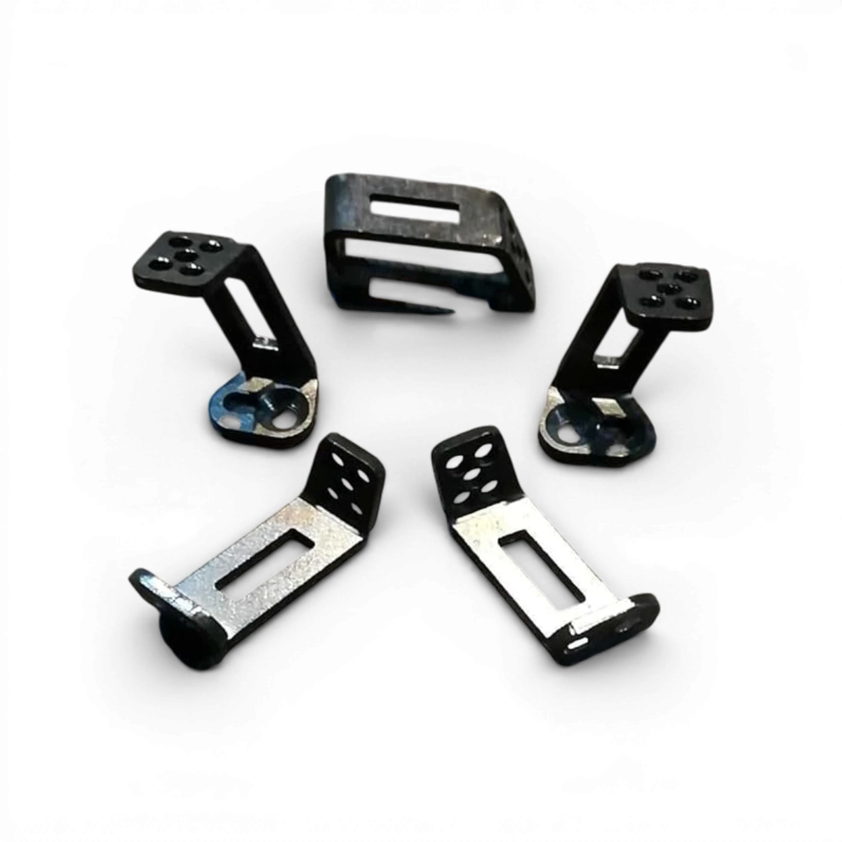 Support supérieur pour fusées avant en métal, compatible avec Metal Garage, conçu pour la fixation et la stabilité.
