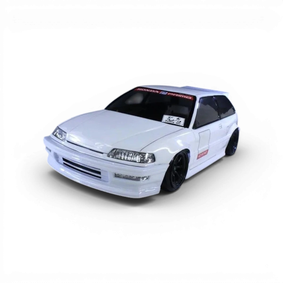 Carrosserie de voiture Honda Civic EF9 Pandora RC, finition détaillée et réaliste pour modèle réduit.