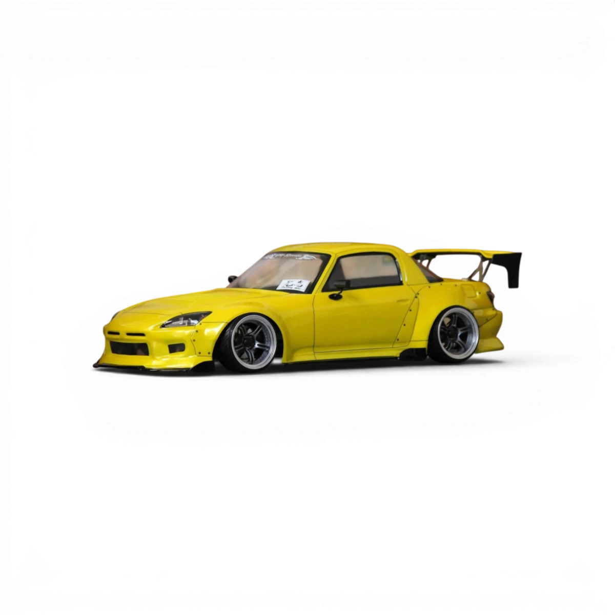 Carrosserie Honda S2000 BLS-Light de Pandora RC, modèle BN Sports, vue de face avec détails de la carrosserie.