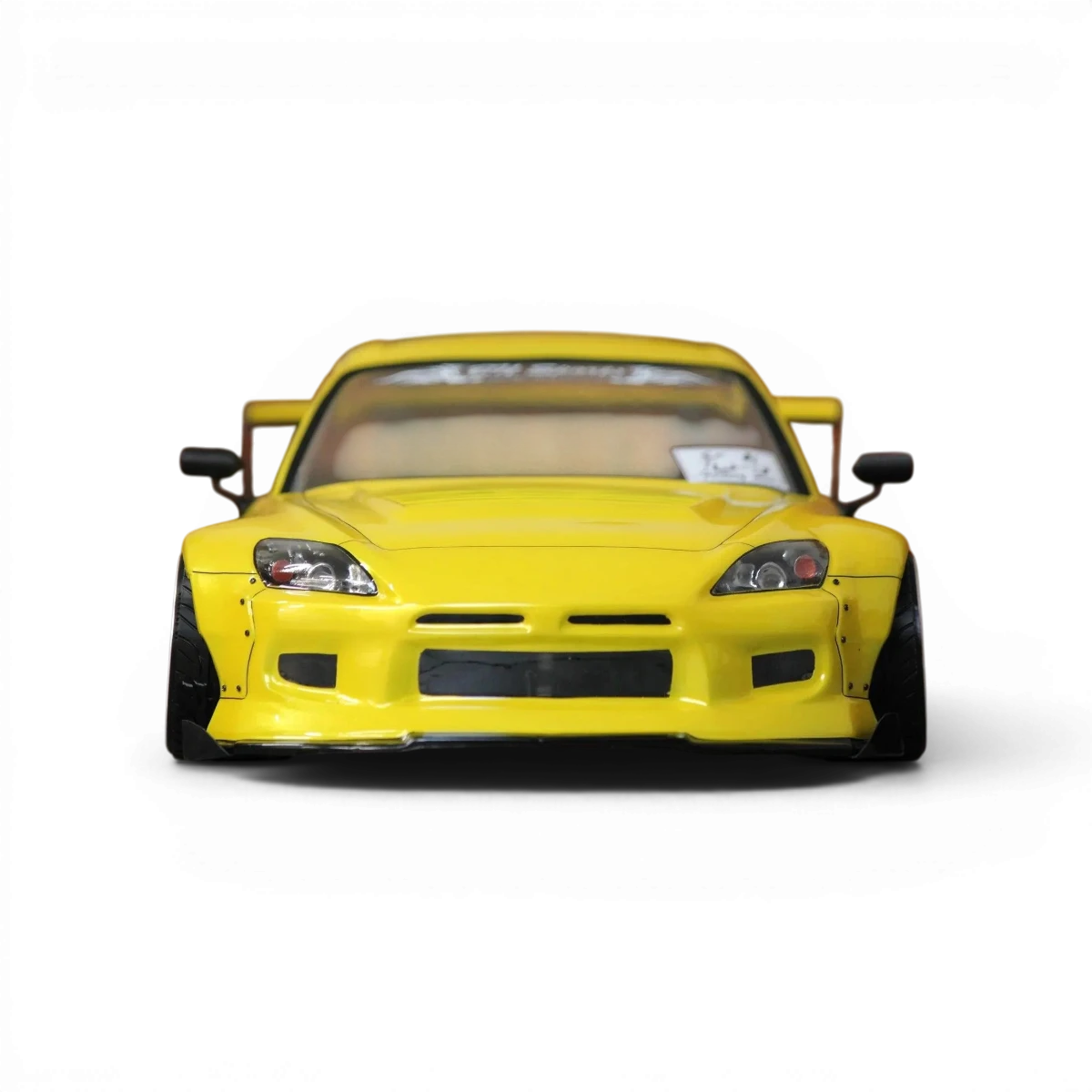 Carrosserie Honda S2000 BLS-Light de Pandora RC pour voiture télécommandée, en style BN Sports, vue de face.