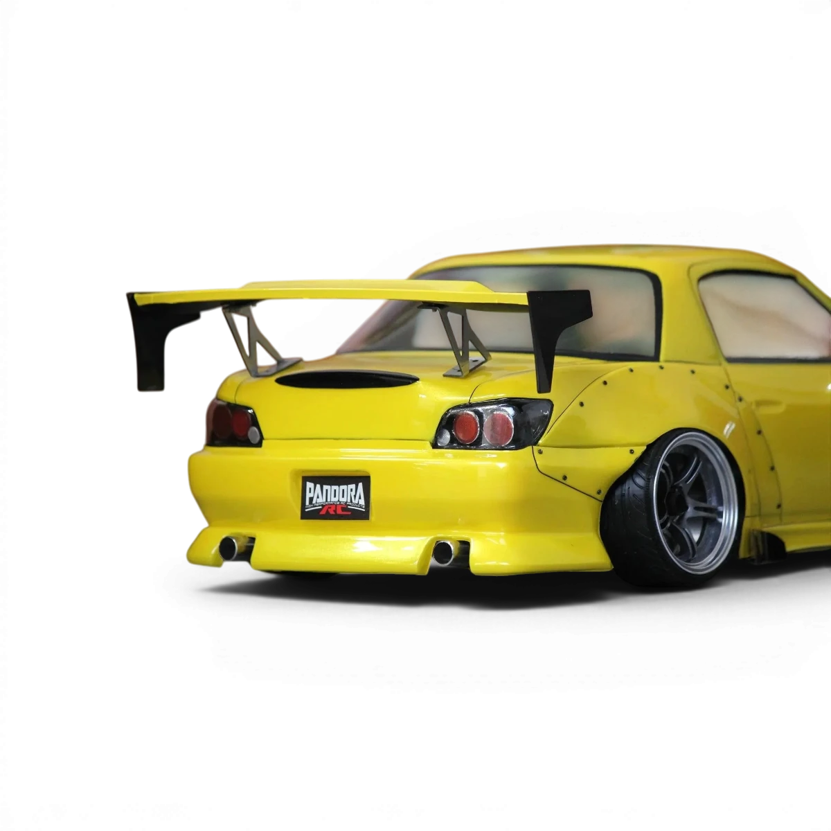 Carrosserie Honda S2000 BLS-Light de Pandora RC, modèle BN Sports, vue de face avec détails de la carrosserie.