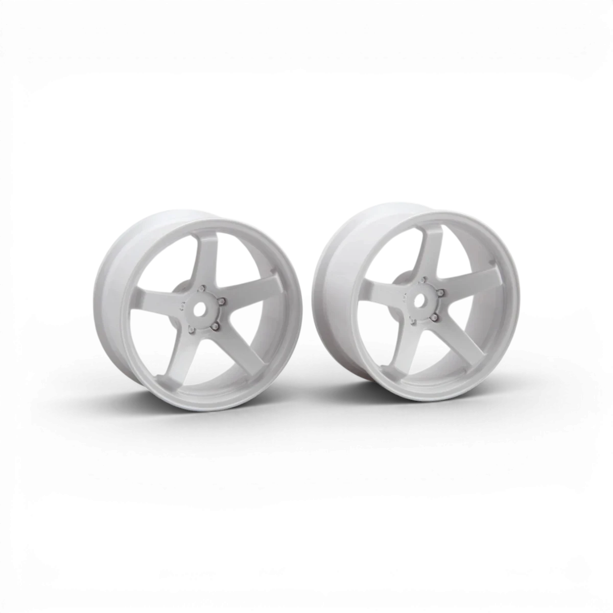 Jante Shiba Wheel F23 High Traction, roue en alliage pour voiture, avec décalage +7, finition noire brillante, marque Shibata.
