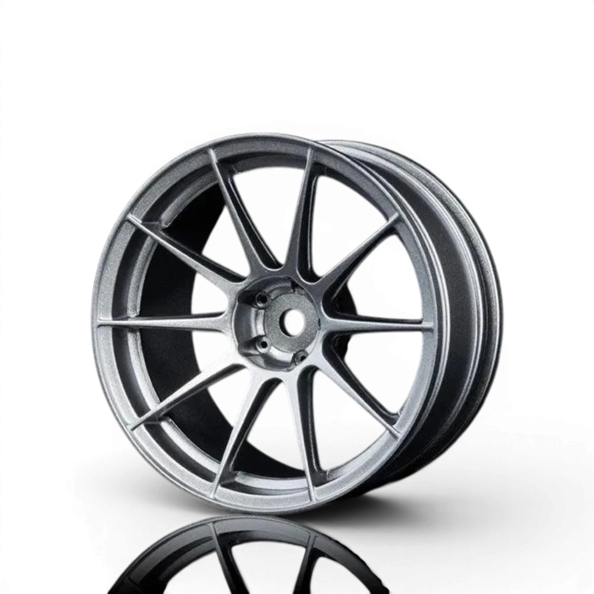 Jantes Max Speed Technology 5H +7 chromées mates pour voiture, finition élégante et moderne, visibles en gros plan sur l'image.