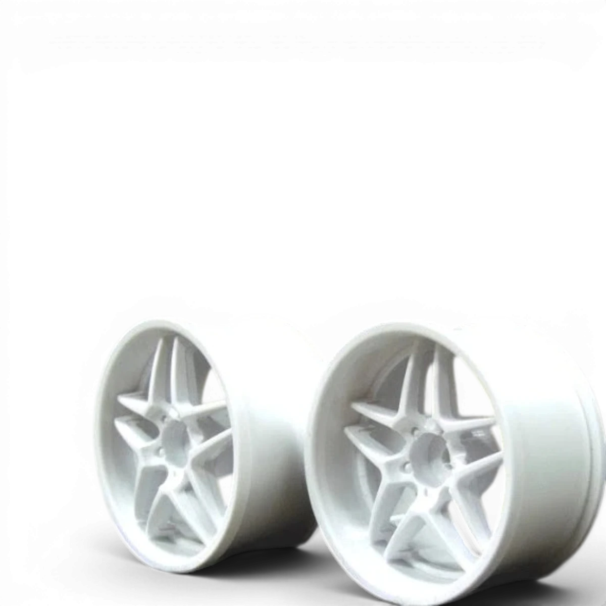 Jantes Blitz BRW03 Blanches Topline, roues en alliage avec décalage +6, design moderne et finition blanche brillante.