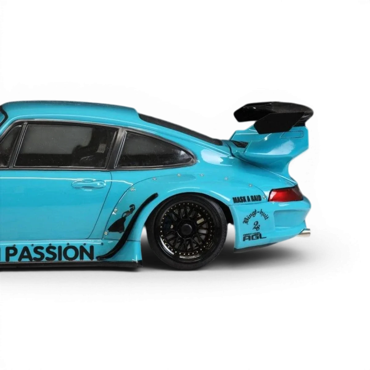 Jantes d'exposition Pandora RC RWB M-1 avec offset +16, en alliage, pour personnalisation de voiture.