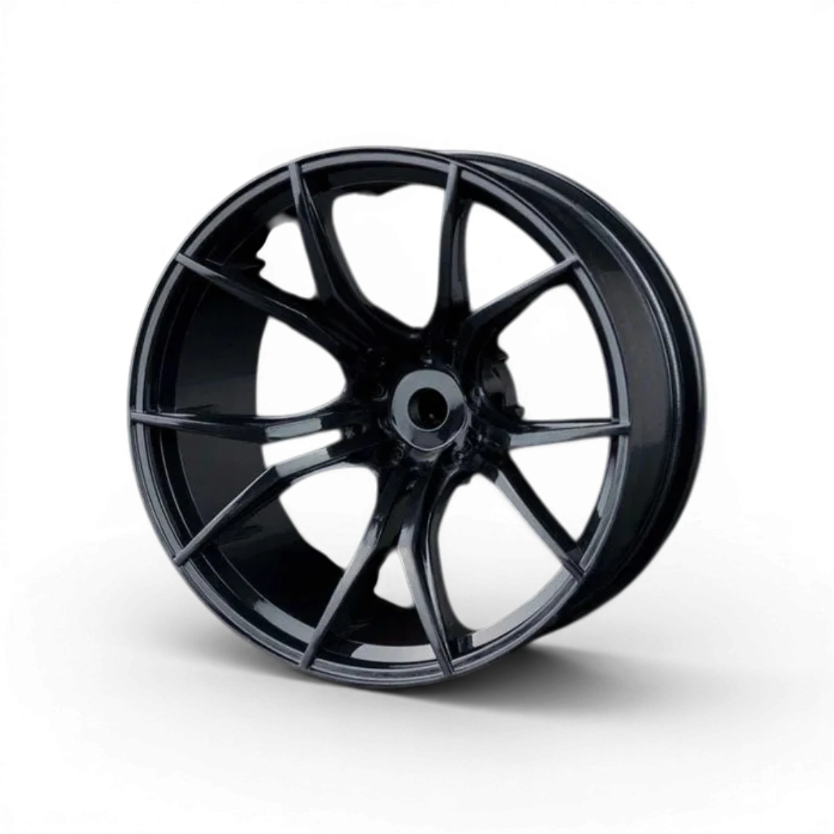Jantes FX +11 noires de la marque Max Speed Technology, roues en métal avec design élégant.