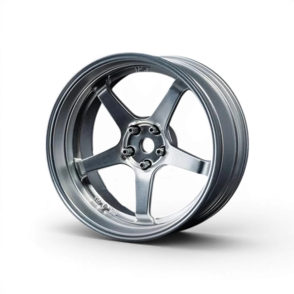Jantes GT Offset réglable en gris mat de Max Speed Technology, roues robustes pour véhicules sportifs.