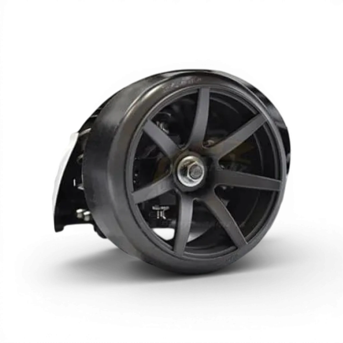 Jantes JD7 Offset 6mm noires de la marque Team Reve D, roues en alliage avec design moderne.