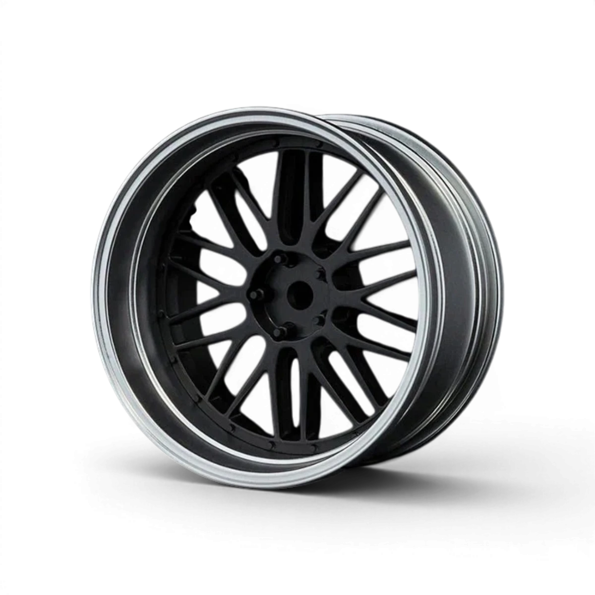 Jantes LM Offset réglables Max Speed Technology en gris et noir mat, roues de haute performance pour voiture.