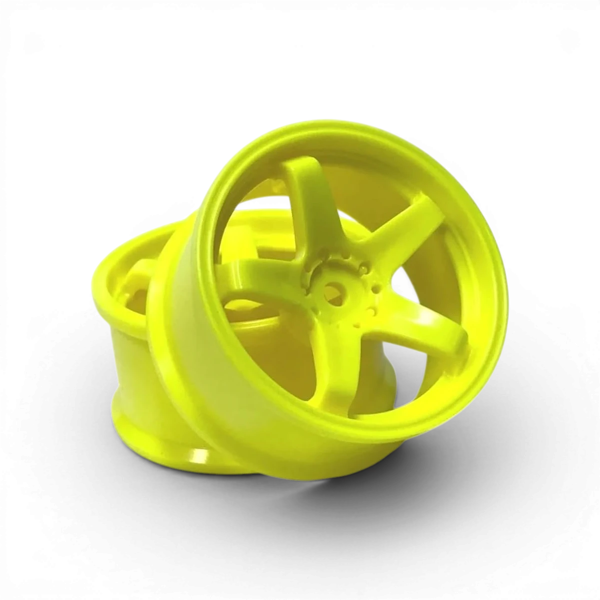 Jantes Topline N Model Ver.3 OFFSET 4 en alliage, vue de face avec détails de la finition et du design.