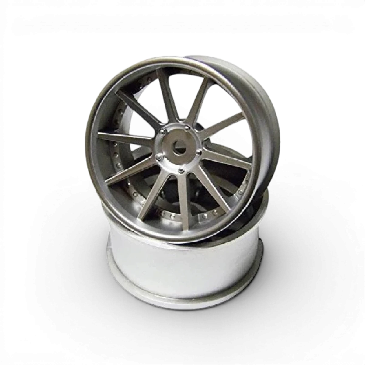 Jantes Topline NF Silver Offset+3, roues en alliage avec finition argentée, vue en gros plan sur un fond neutre.