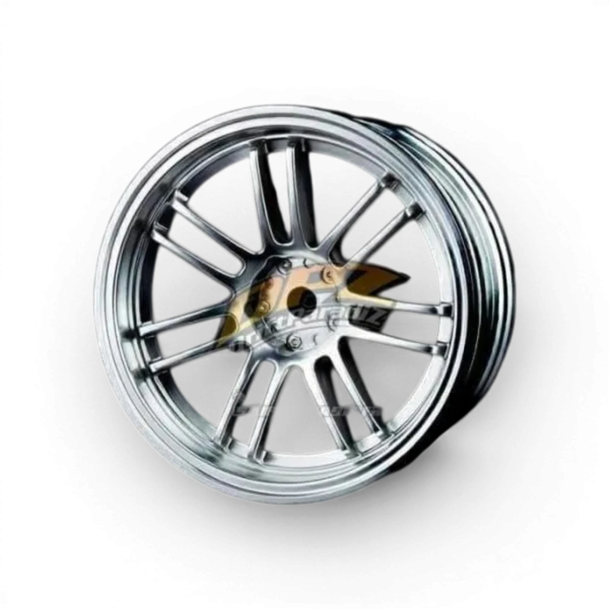 Jantes RE30 +5 Chrome Mat de Max Speed Technology, roues en alliage avec finition chromée mate, visibles sur l'image.
