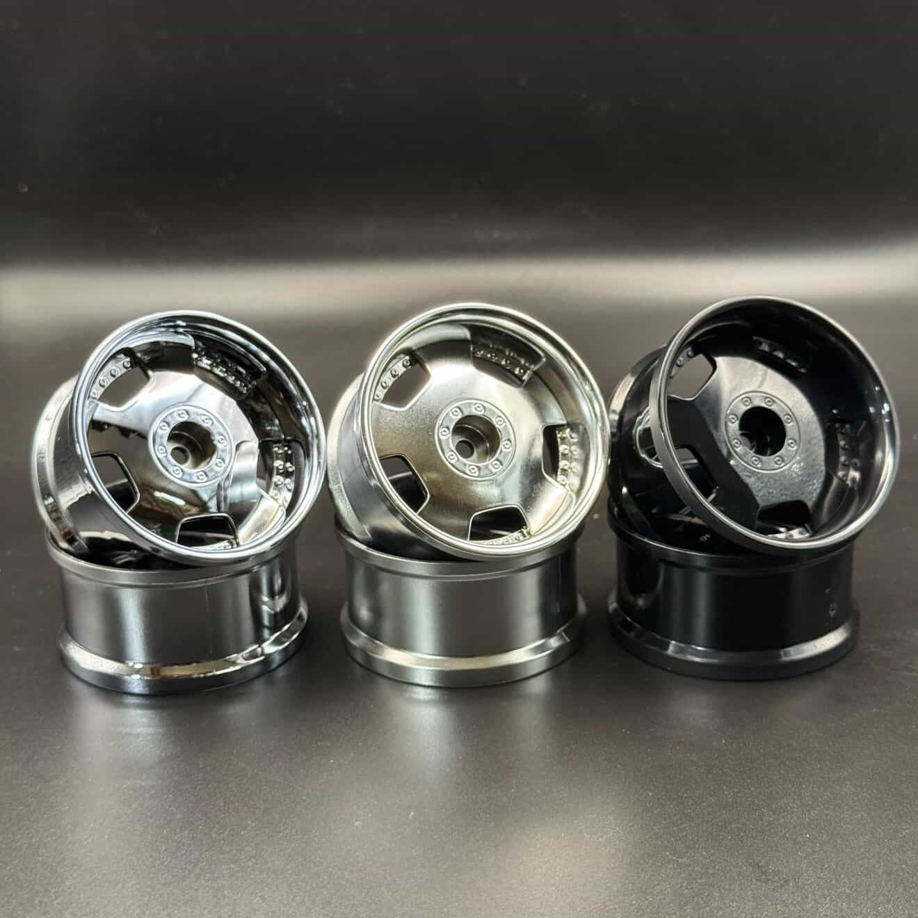 Jantes RIMS EURO (BIPPU) VIP DISH 1/10 chrome – offset 8 mm – Hayashi Garage - HG20228 - DriftParadiZ