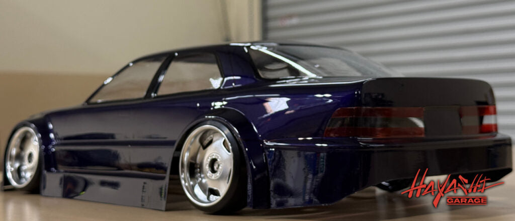 Jantes RIMS EURO (BIPPU) VIP DISH 1/10 Noir brillant – offset 8 mm – Hayashi Garage - HG20208 - DriftParadiZ