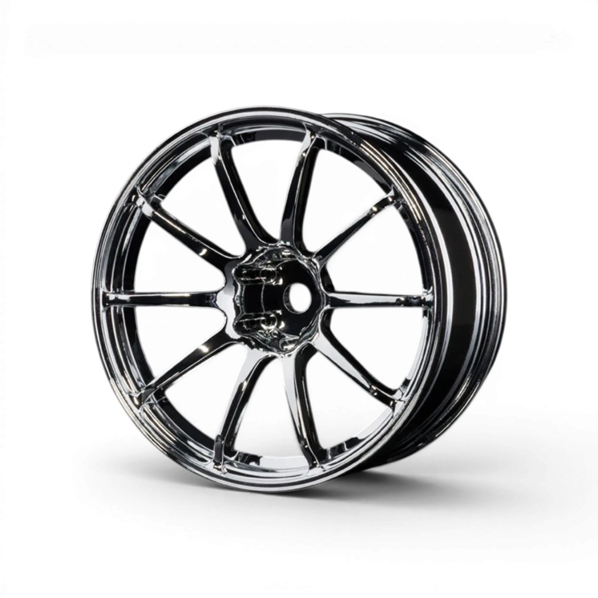 Jantes RS II +7 Chrome de Max Speed Technology, roues en acier chromé avec design moderne pour voiture.