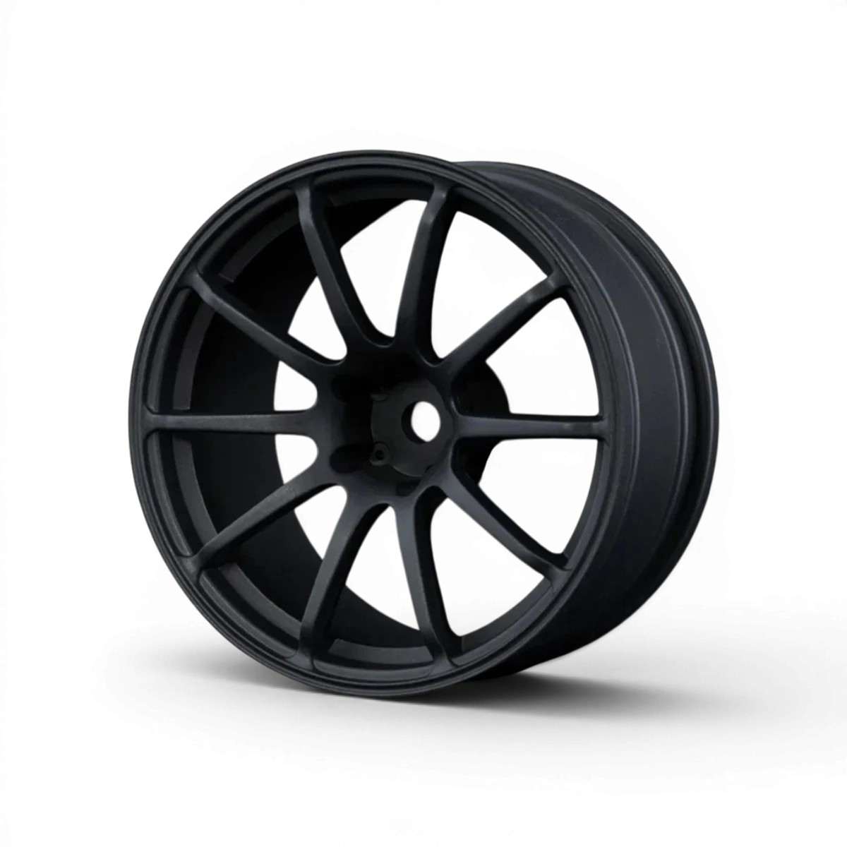 Jantes RS II +7 noires mates de Max Speed Technology, roues légères avec finition élégante, vue rapprochée.