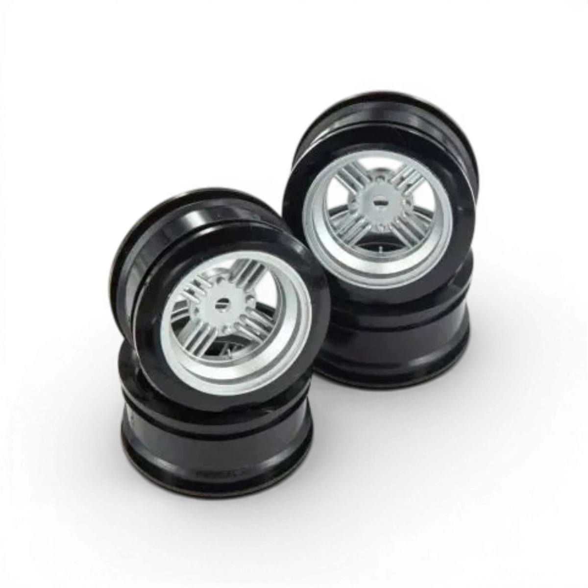 Roues D'like WH001 au design standard look petit diamètre, finition élégante, visibles en gros plan sur fond neutre.