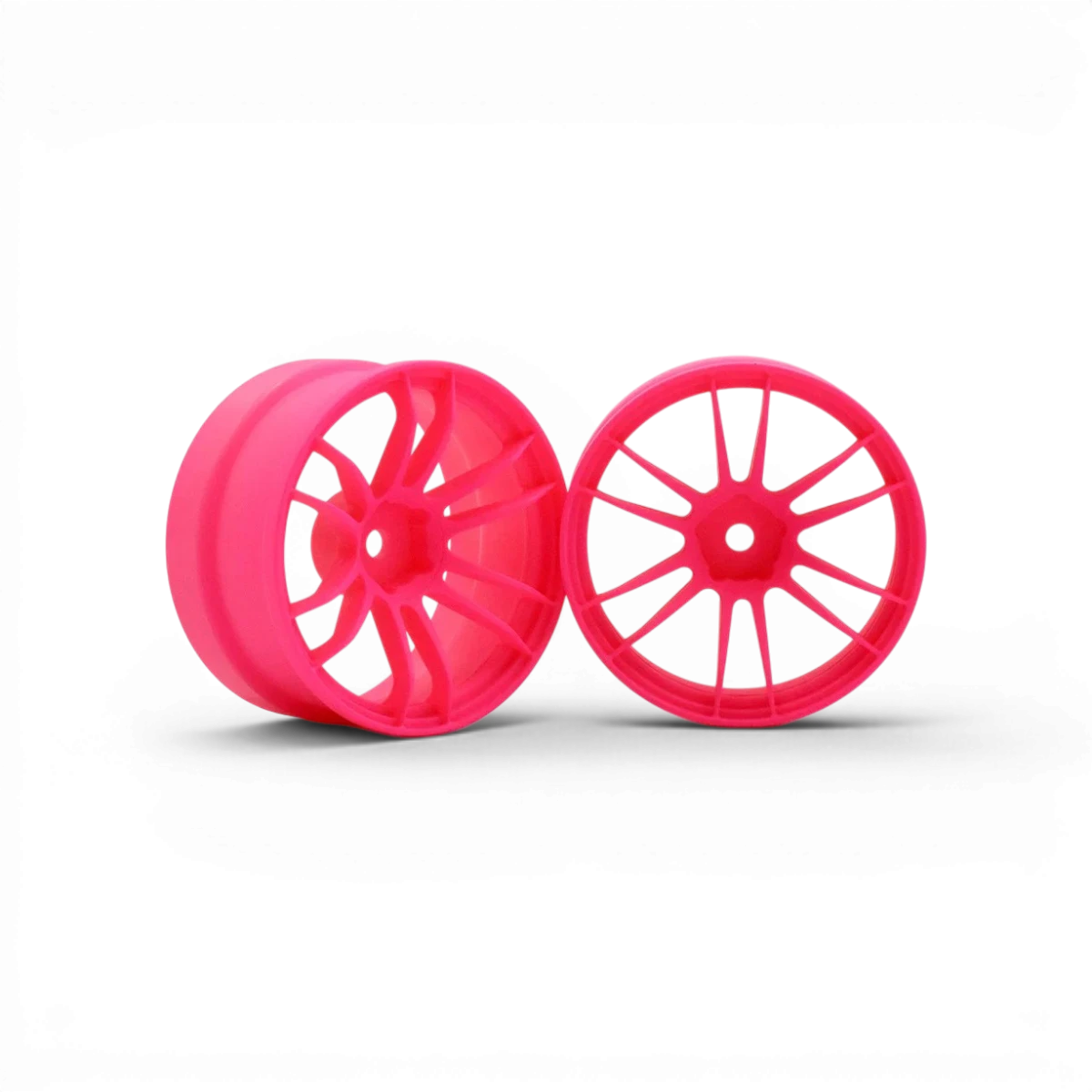 Jantes UL12 Offset 6mm Roses de la marque Team Reve D, roues en alliage avec design élégant et détails roses visibles.