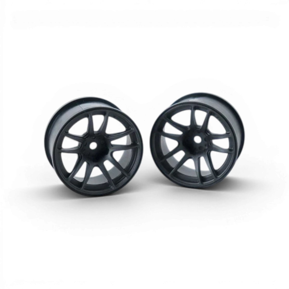 Jantes BuzzBreak VALINO N820S R-SPEC 26mm en noir avec finition Off+7, vues de face montrant le design robuste.