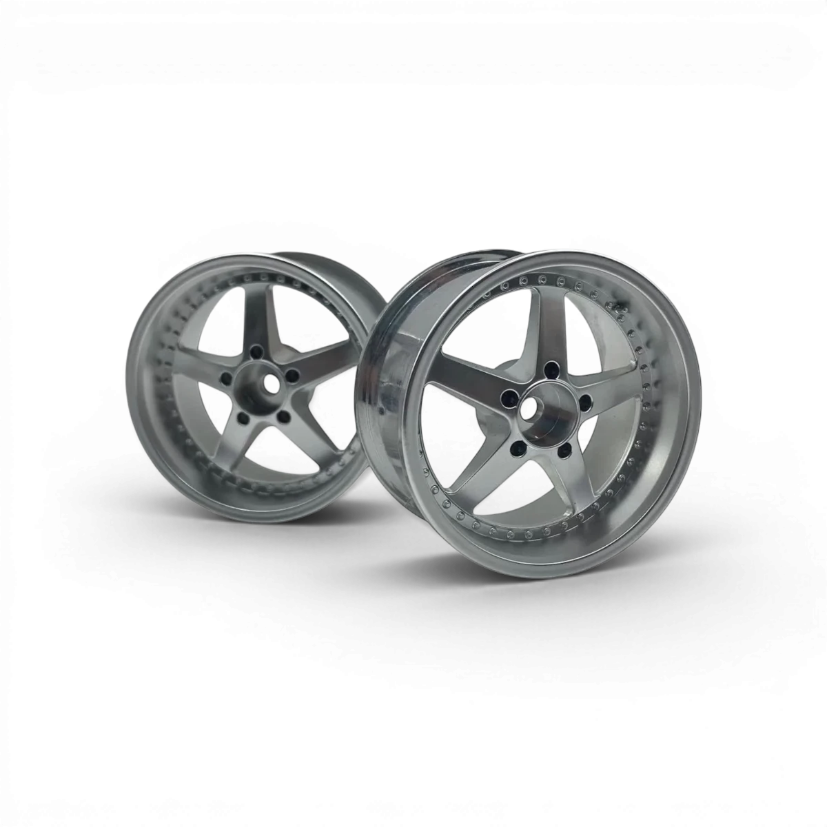 Jantes Work Equip Chromes Mat profondes, roues de marque Custom Lab's, avec offset 8, finition moderne et look sportif.