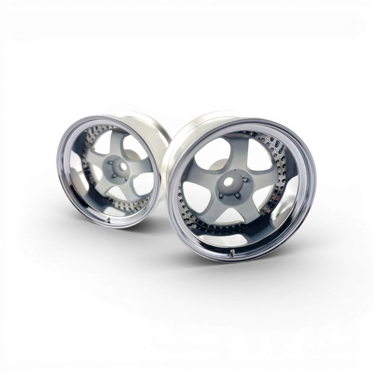 Jantes Work Meister S1 3P Offset 6 en blanc mat, roues de style sportif pour voitures, par Custom Lab's.