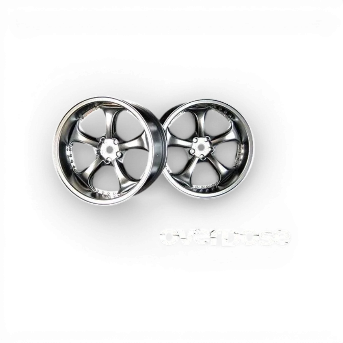 Jantes Work VSKF Chrome Mat Offset 7 Overdose, roues en alliage chromé avec finition mate pour voitures sportives.