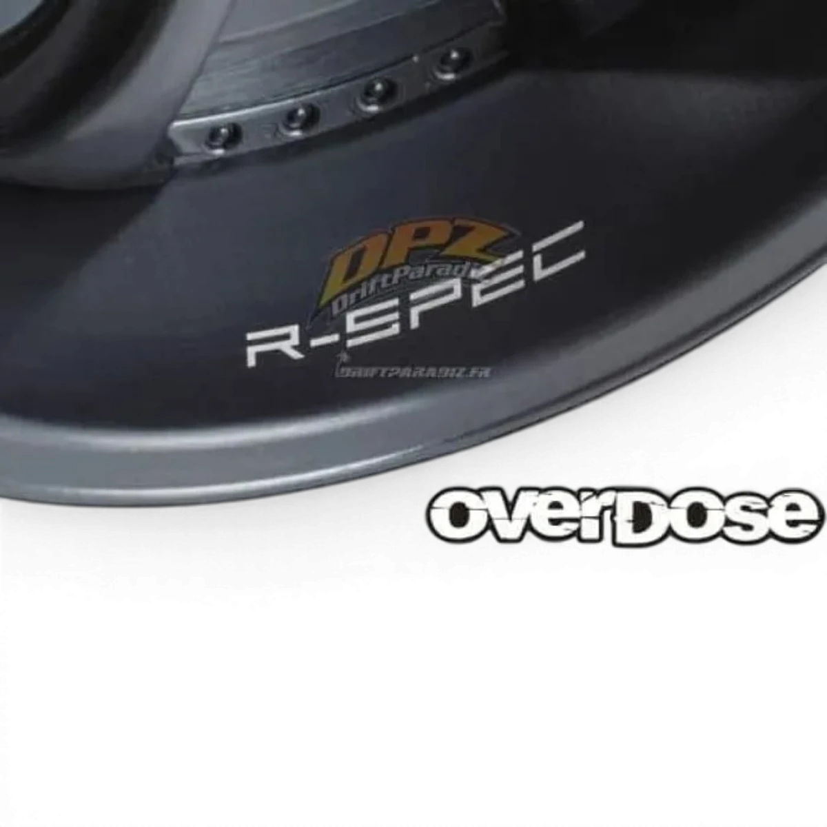 Jantes Work VSKF R-spec Ryo edition Overdose avec décalage 5, roues en alliage pour voiture sportive, vue de face.