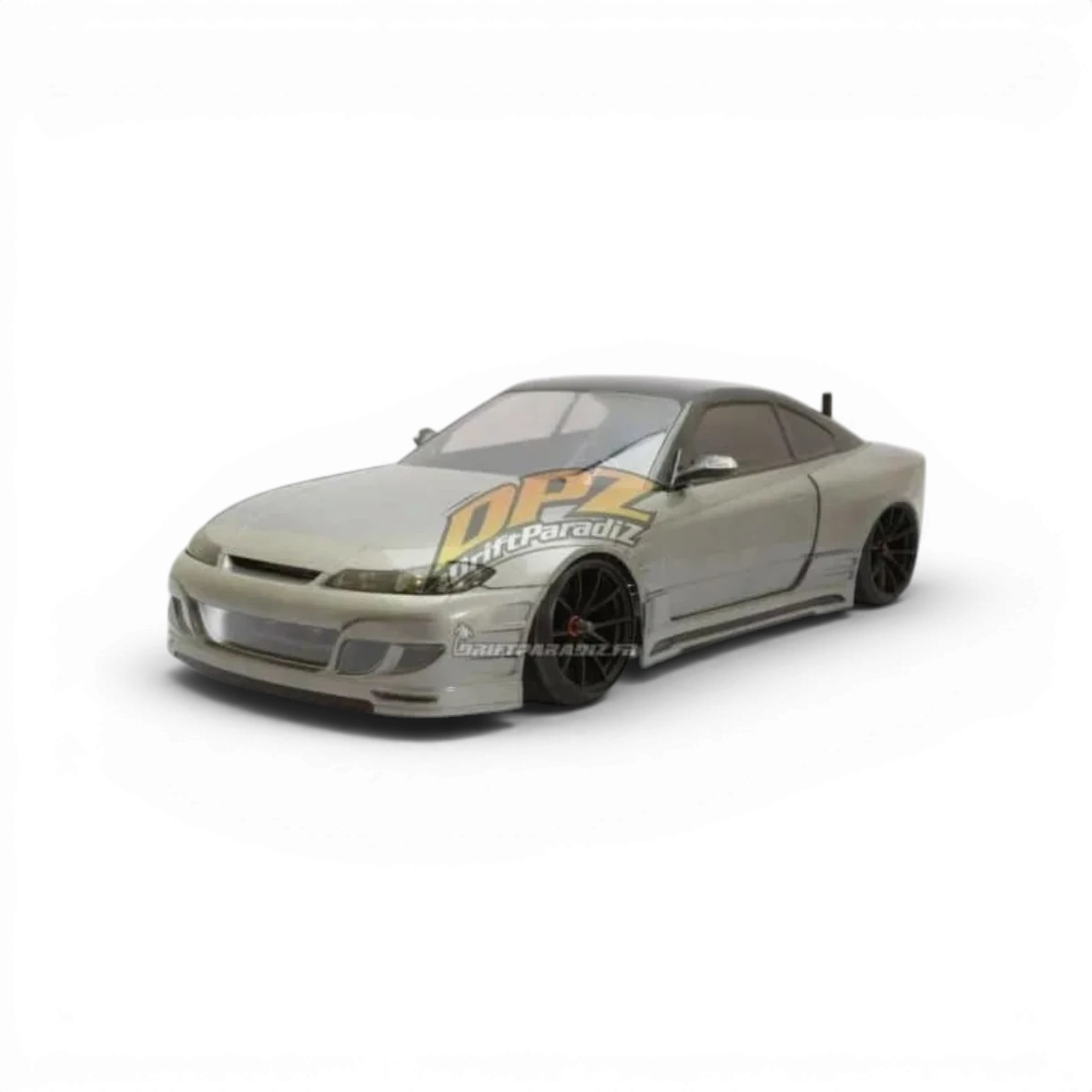 Kit de pièces Aero pour S15 Coppermix, carrosserie de voiture RC Addiction RC Design, composants en plastique noir.