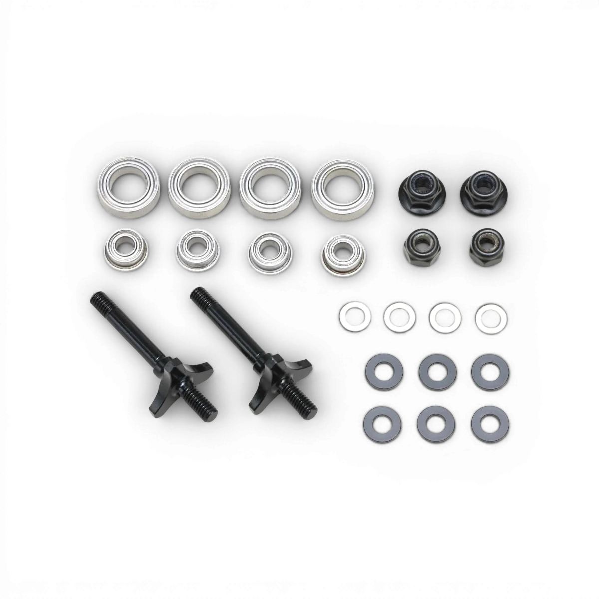 Kit Axes de roue avant Aluminium - YOKOMO - DriftParadiZ