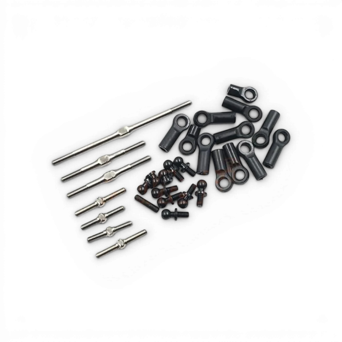 Kit biellettes en titane pour MST RMX, par Yeah Racing, avec composants légers et résistants pour voitures RC.