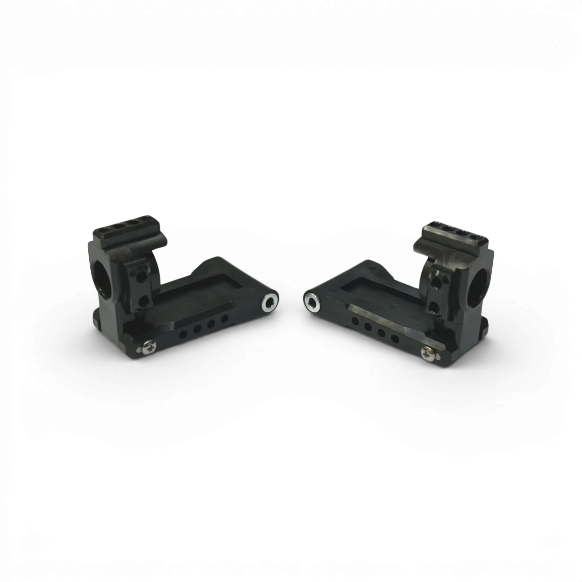 Kit bras de suspension arrière et porte-moyeux haute traction pour voiture RC Drift Topline, composants robustes et précis.