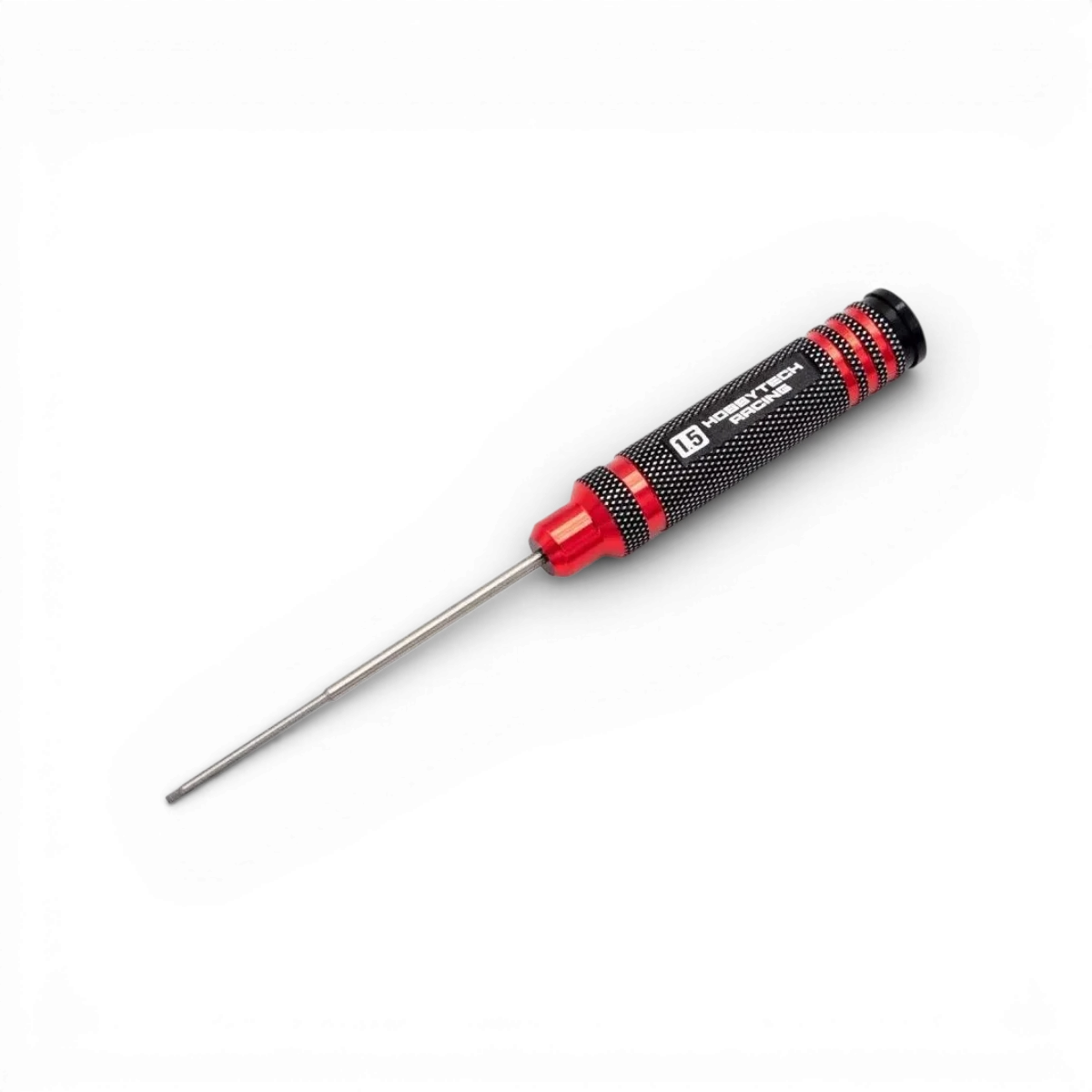Ensemble de 4 tournevis rouges et noirs avec douille de 7 mm, de marque HOBBYTECH, pour bricolage et réparation.