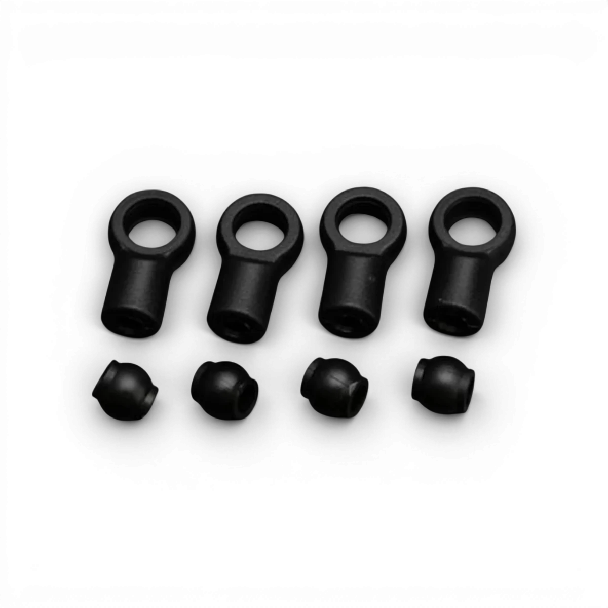 Kit de jonction inférieure pour amortisseurs SHIBATA, pièce détachée fiable pour suspension, visible avec composants métalliques.